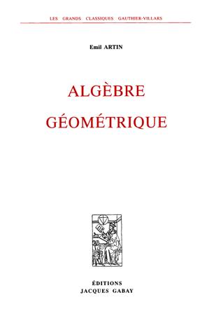 Thumbnail of book Algèbre Géométrique cover