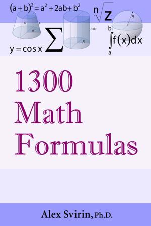 Thumbnail of book 1300 Math Formulas cover