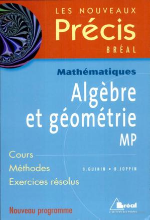 Thumbnail of book Algèbre et géométrie MP cover