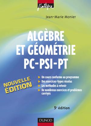 Thumbnail of book Algèbre et Géométrie PC-PSI-PT - 5ème édition cover