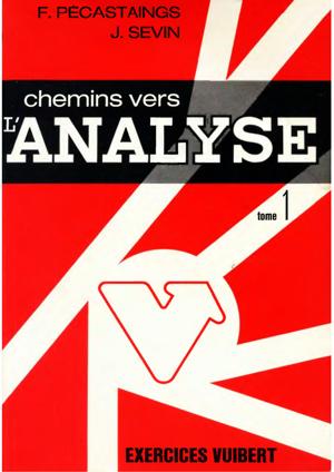 Thumbnail of book Chemins vers l'analyse cover