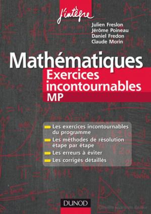 Thumbnail of book Mathématiques Exercices incontournables MP cover