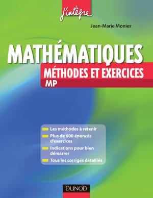 Thumbnail of book Mathématiques Méthodes et Exercices MP cover