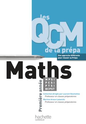 Thumbnail of book QCM Maths MPSI PTSI PCSI cover