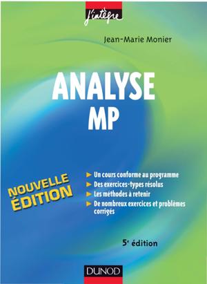 Thumbnail of book Analyse MP - Jean-Marie Monier cover