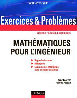 Thumbnail of book Mathématiques pour l'ingénieur. Exercices et problèmes cover