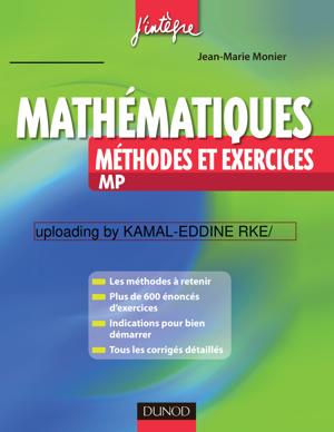 Thumbnail of book Mathématiques Méthodes et Exercices MP cover