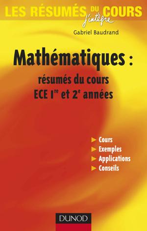 Thumbnail of book Mathématiques : résumés du cours cover