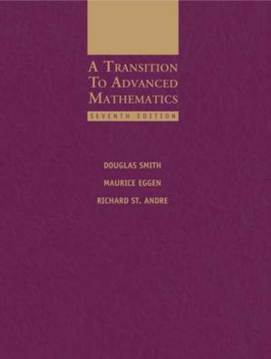 Thumbnail of book A Transition to Advanced Mathematics cover