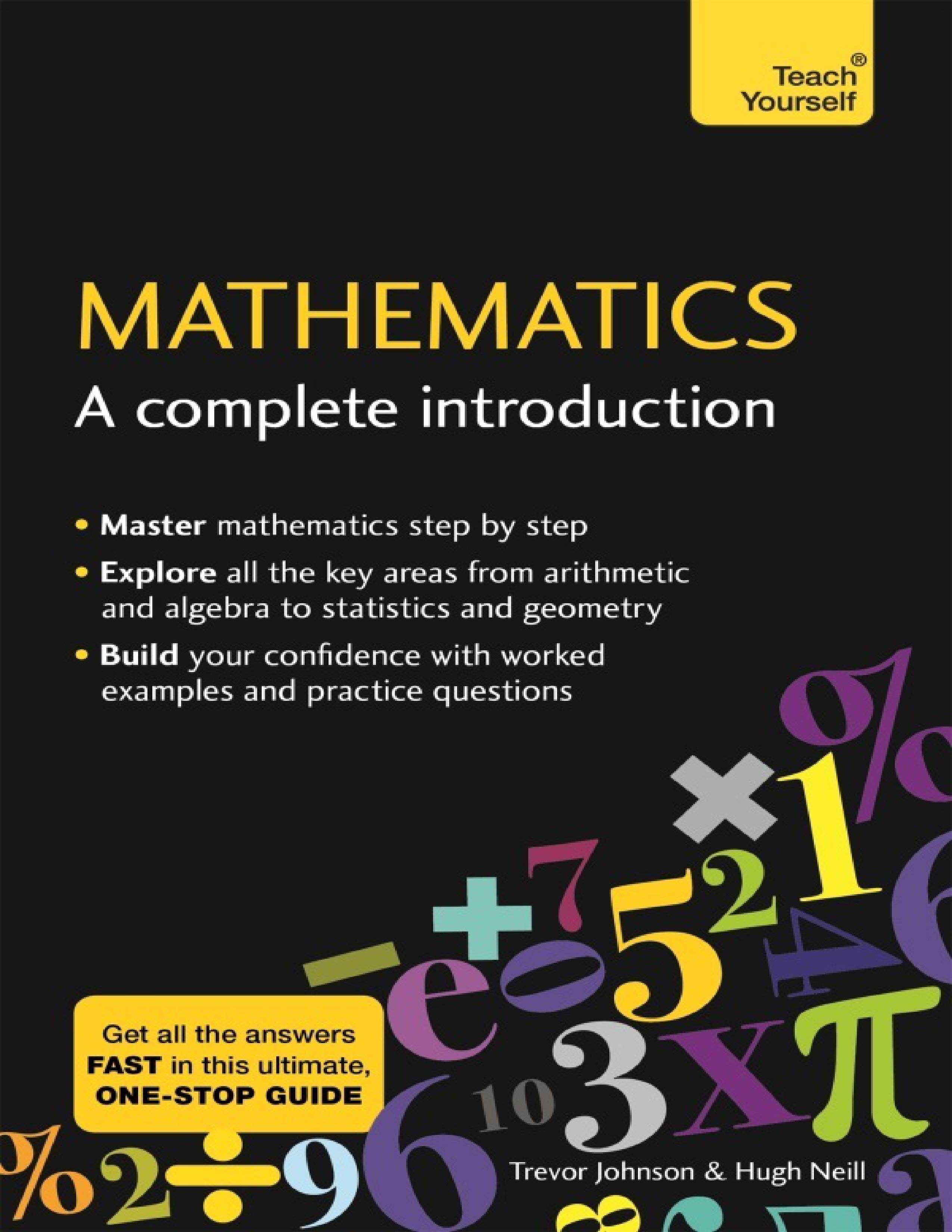 Thumbnail of book Mathematics: A Complete Introduction cover