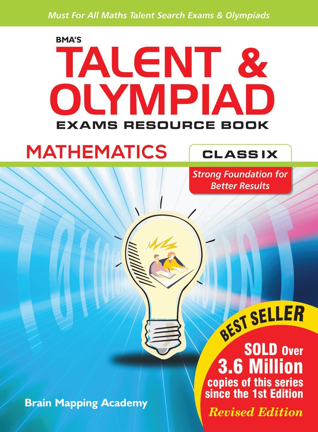 Thumbnail of book Talent and Olympiad Exams Resource Book Class 9 Math Brain -- Brain Mapping.pdf cover