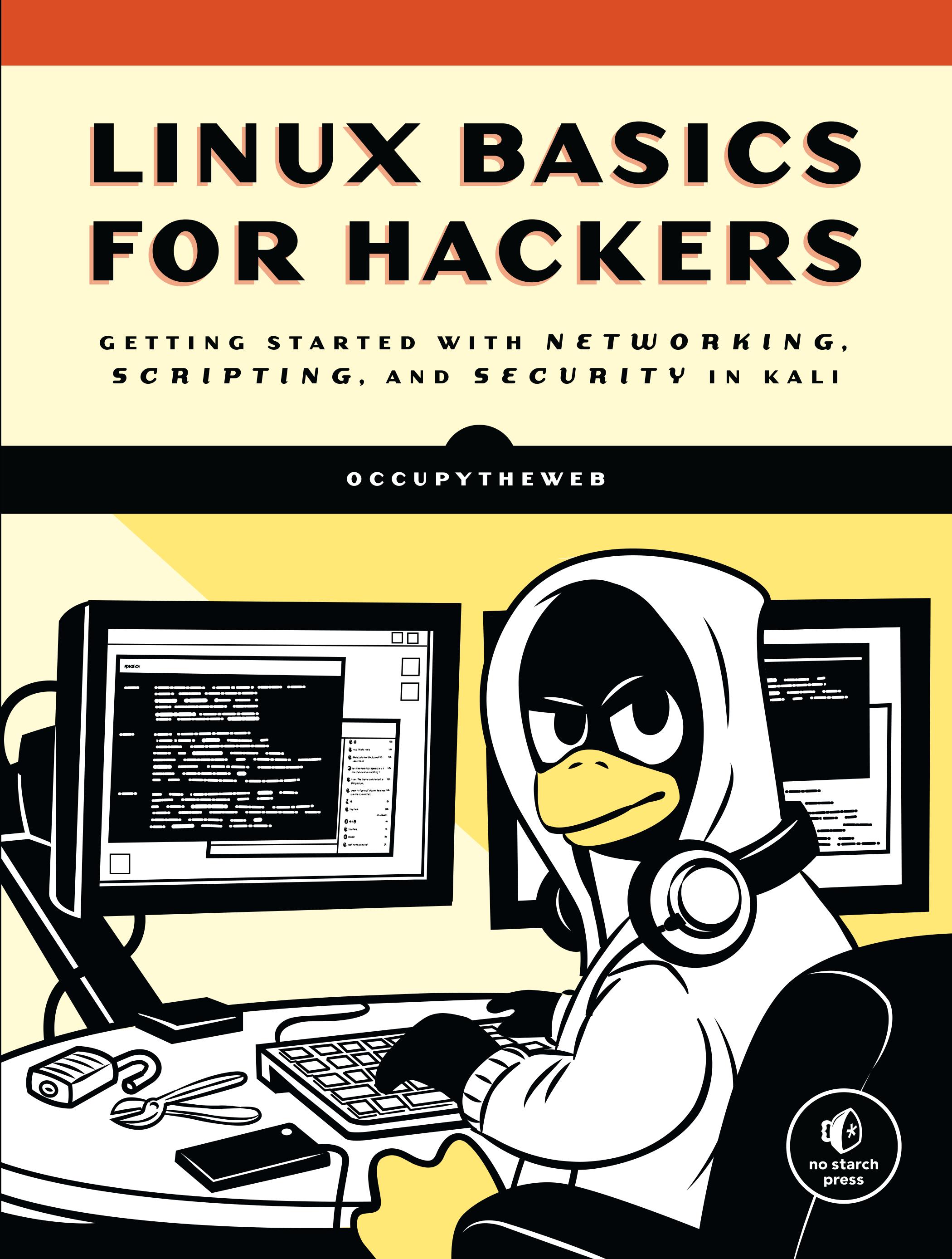 Thumbnail of book Linux Basics For Hackers cover