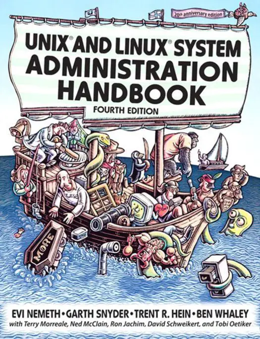 Thumbnail of book UNIX and Linux System Administration Handbook.pdf cover