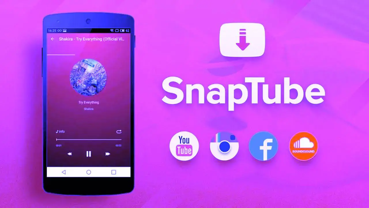 Banner of Downloading Facebook Videos, Reels, and YouTube Videos on  Android  with Snaptube