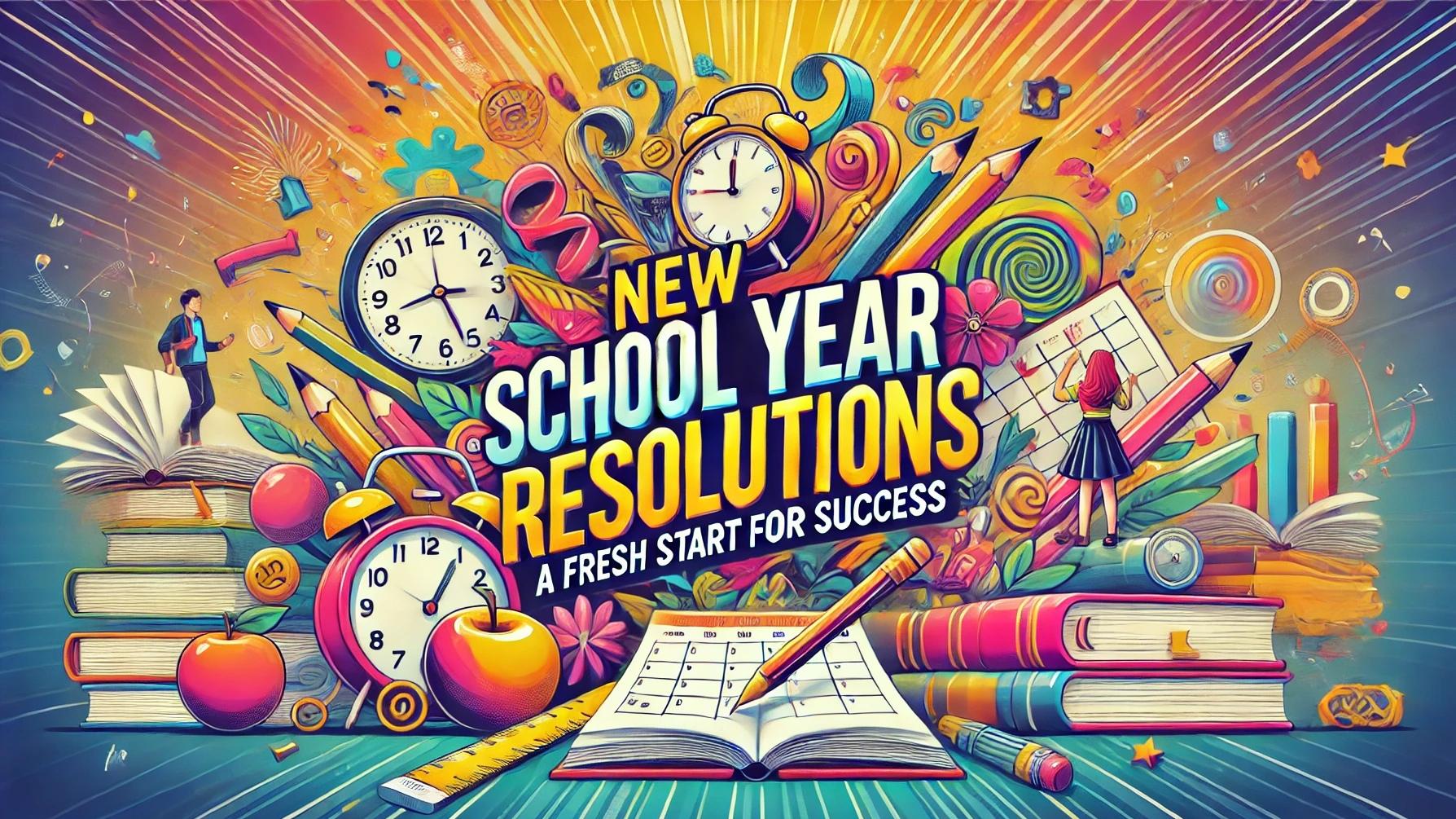 Banner of Start the School Year Right: Resolutions for Students and Teachers