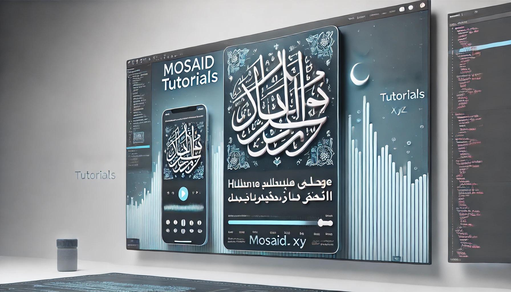 Banner of Automated Arabic Verse Display and Audio Integration