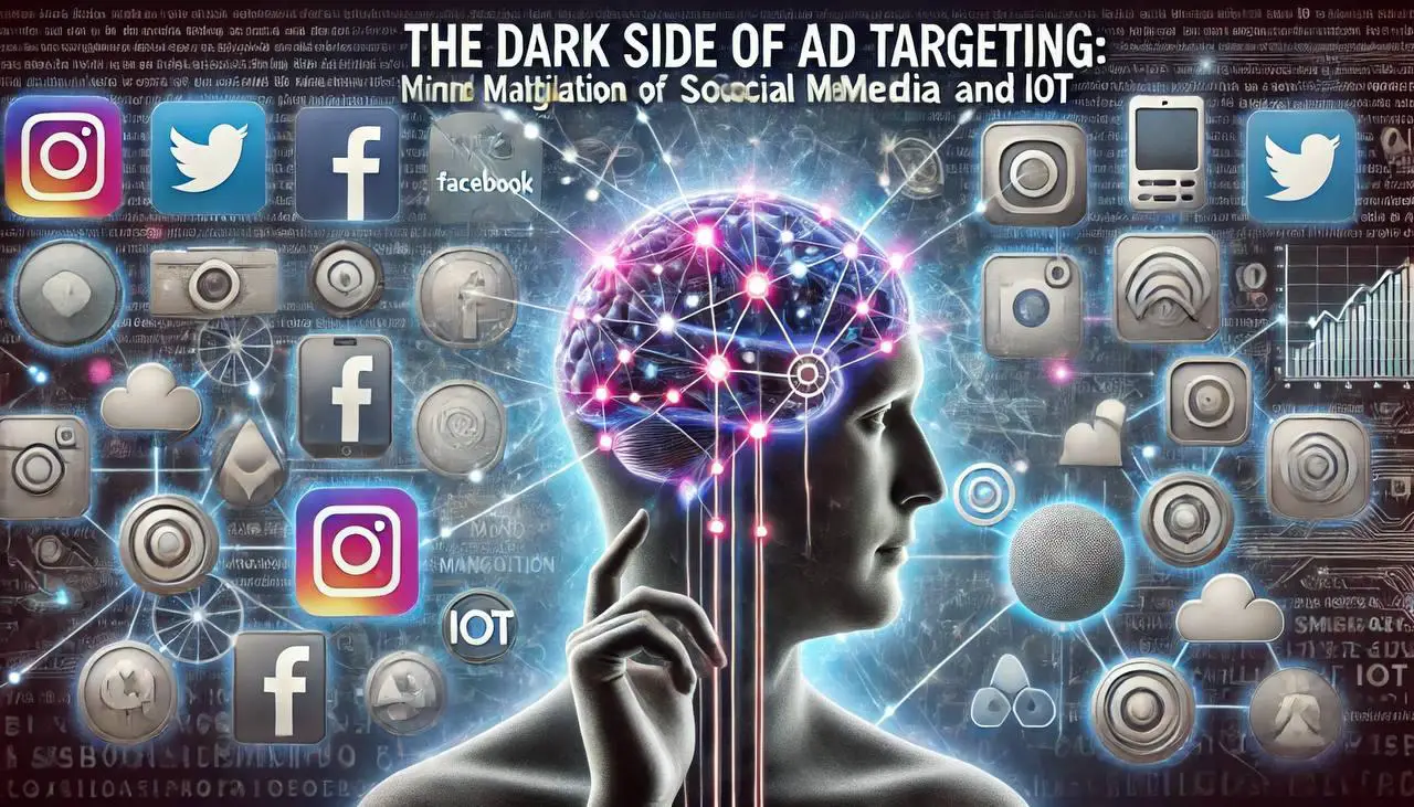 Banner of The Hidden Dangers of Ad Targeting and Mind Manipulation on Social Media