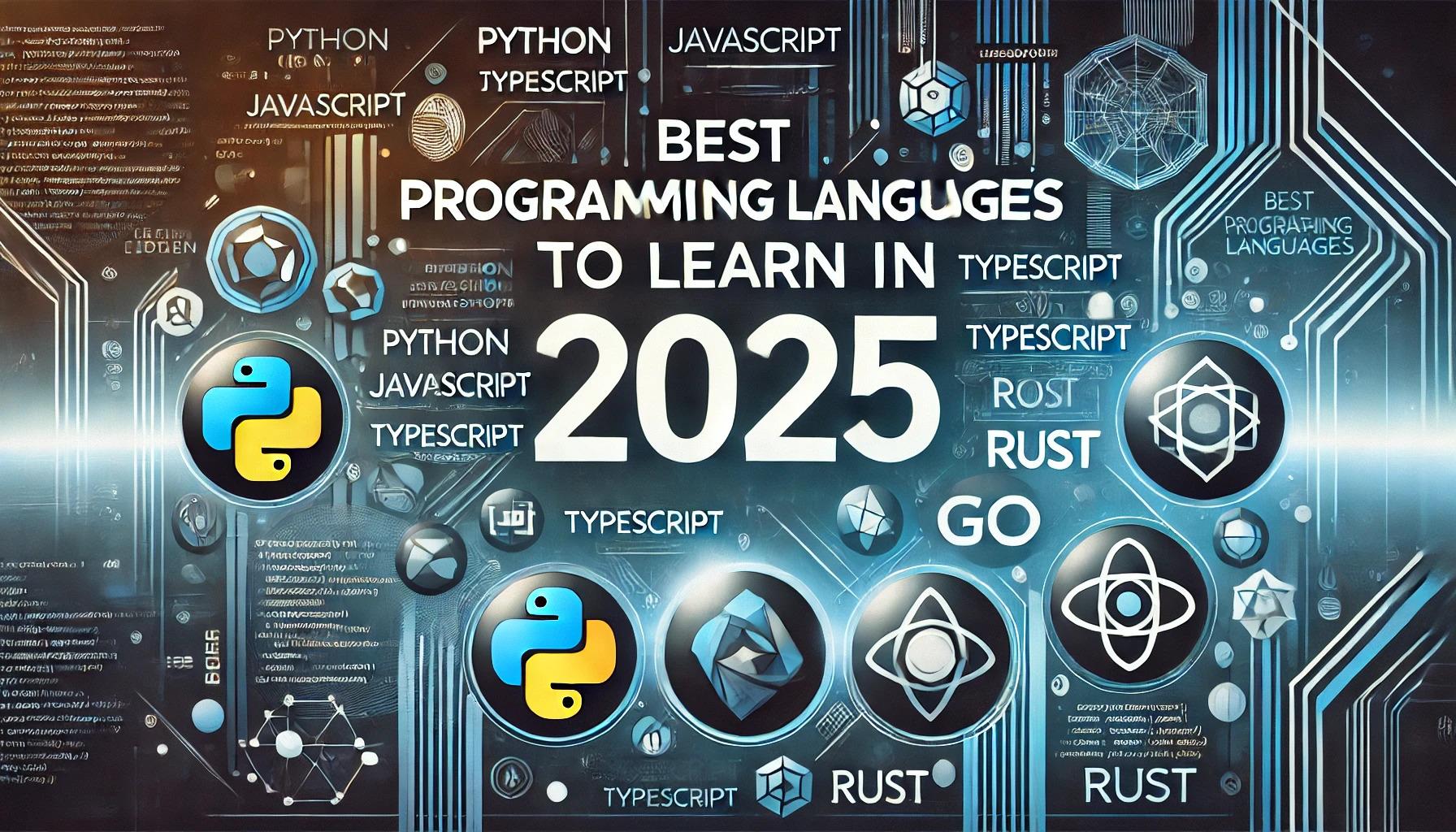 Banner of Essential Programming Languages for Developers in 2025