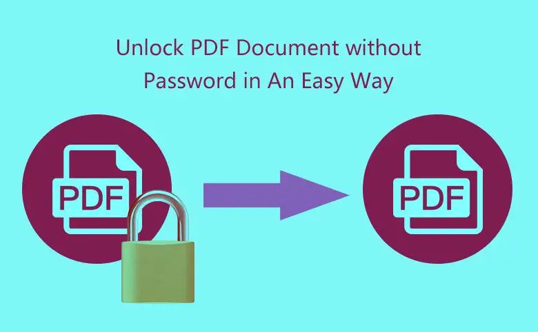 Banner of unlock password protected pdf files with python