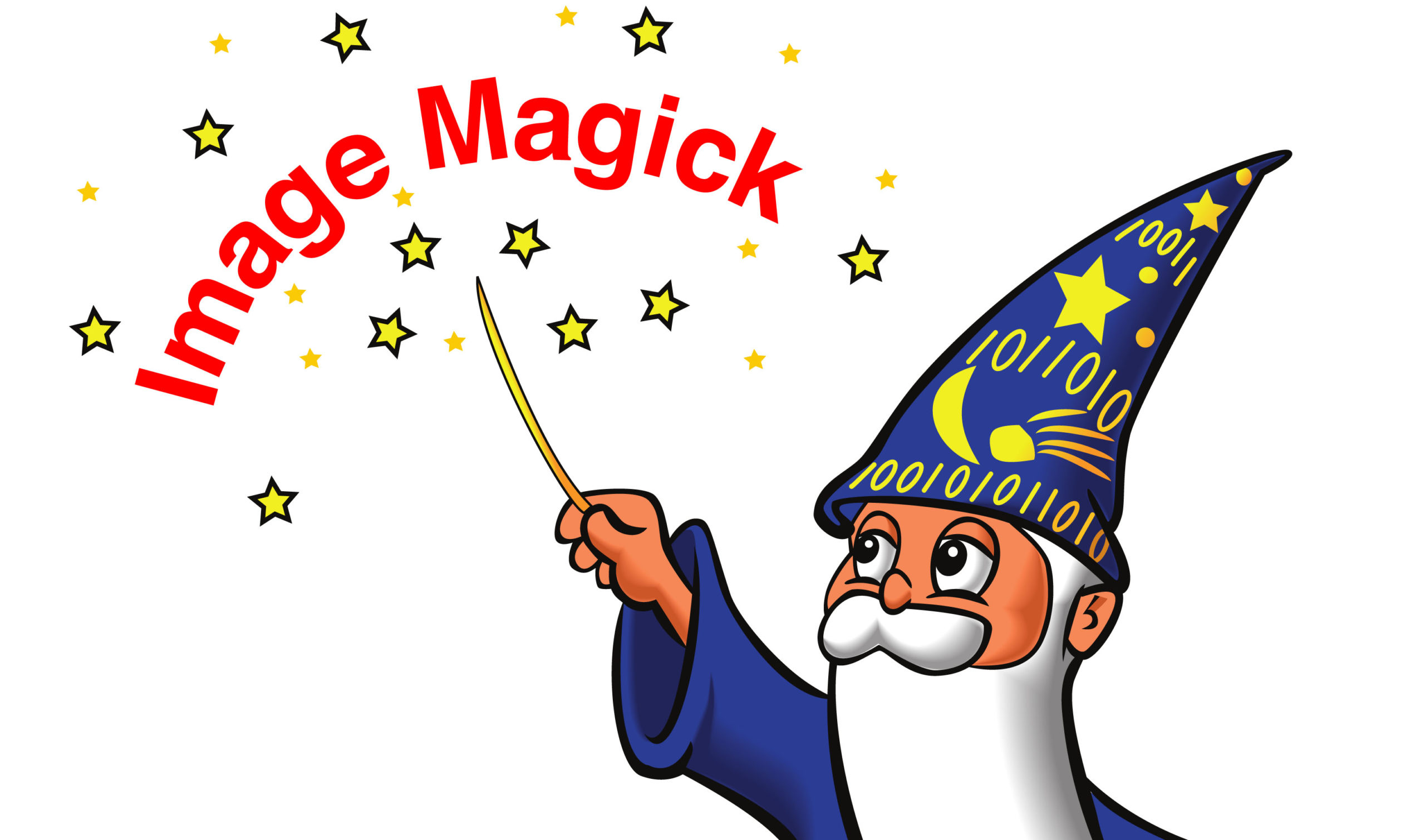Banner of image magick logo: the magick wizard