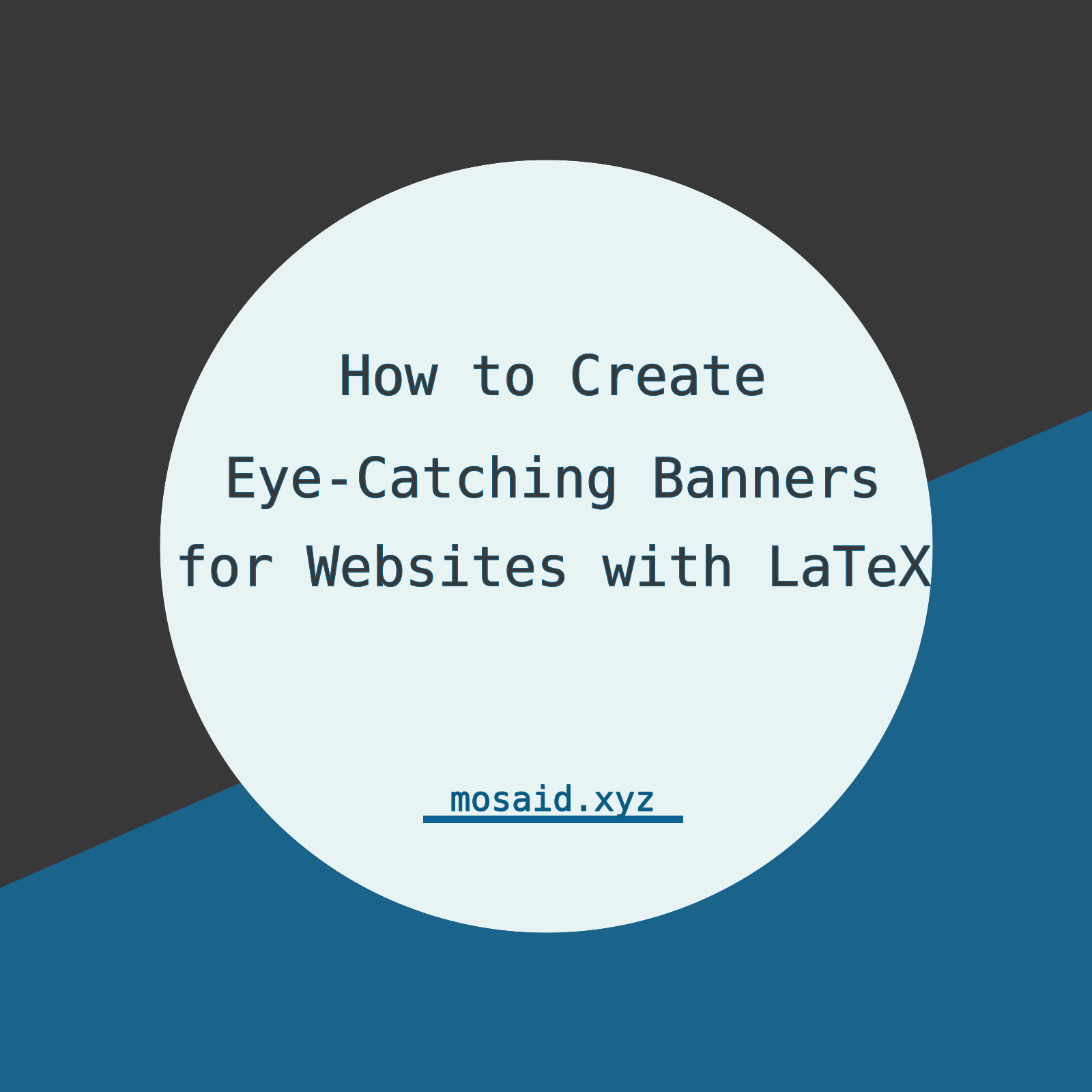 Designing Stunning Website Banners with LaTeX: A Step-by-Step Guide Thumbnail