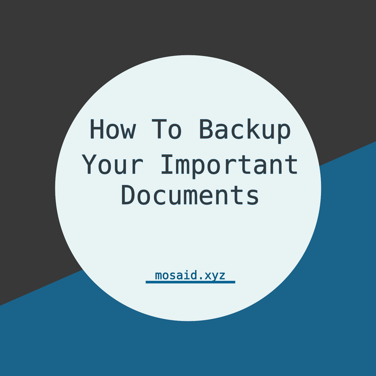 Secure Your Work: Effective Backup Methods for Daily Documents Thumbnail