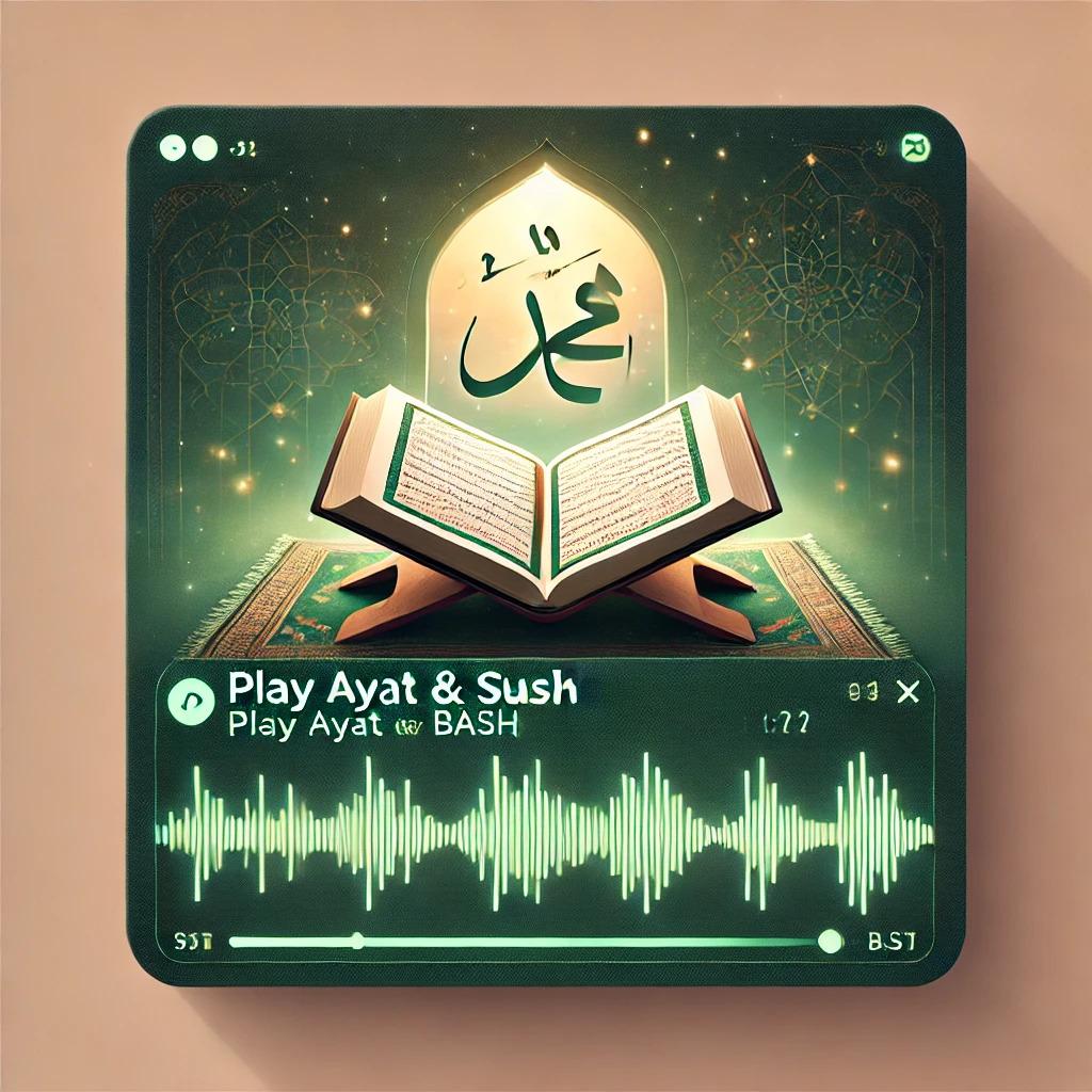 How to Create a Quran Playback Script with Bash Thumbnail