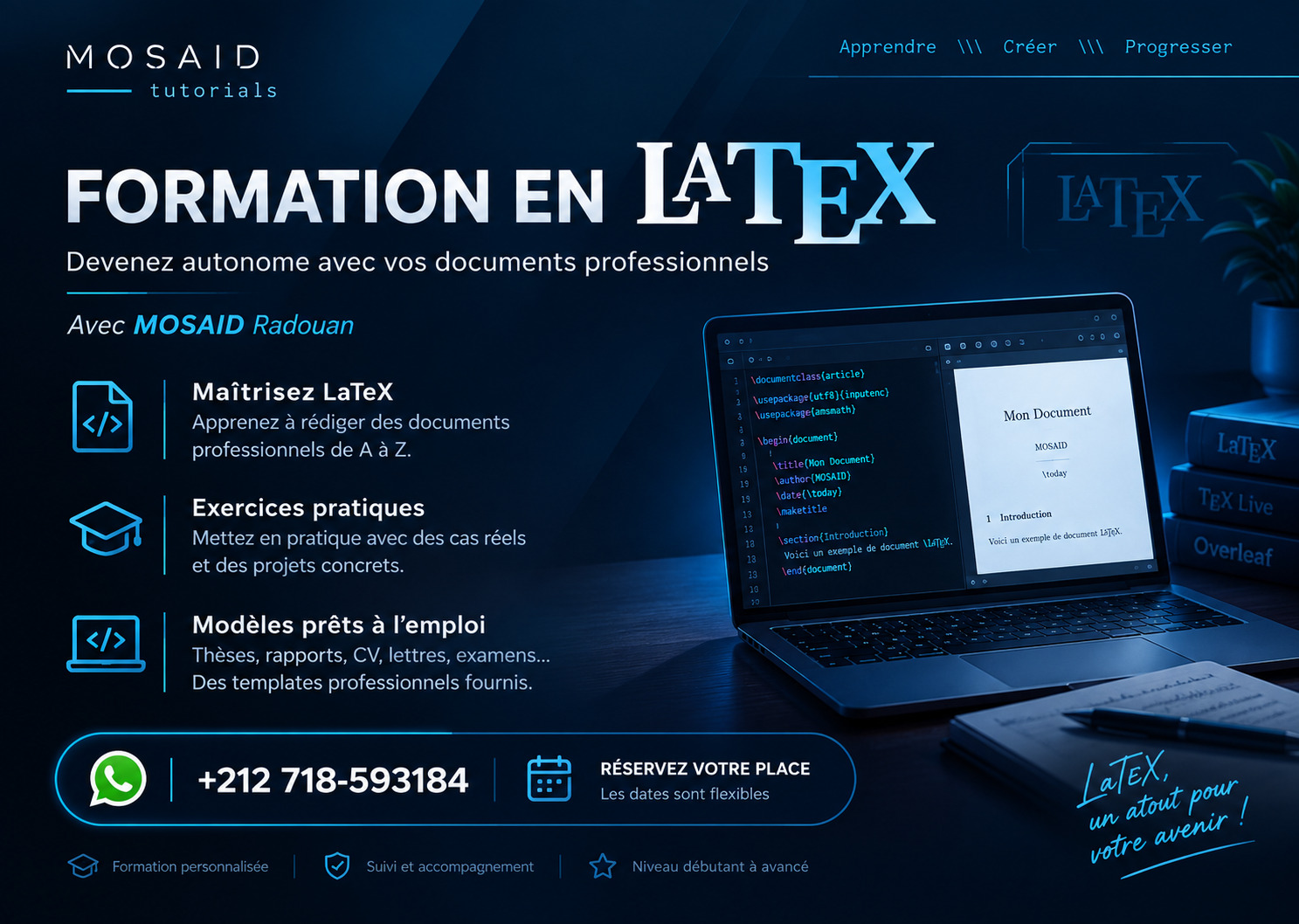 Annonce Formation LaTeX