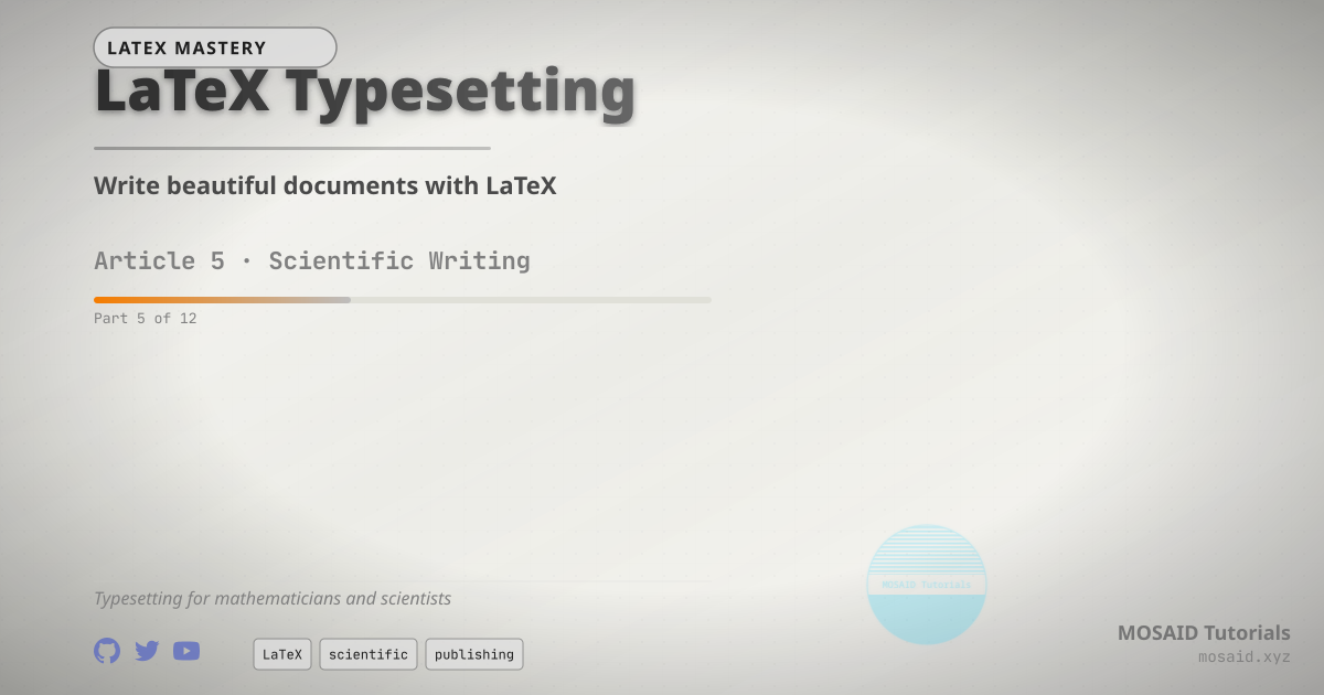 LaTeX Article Design