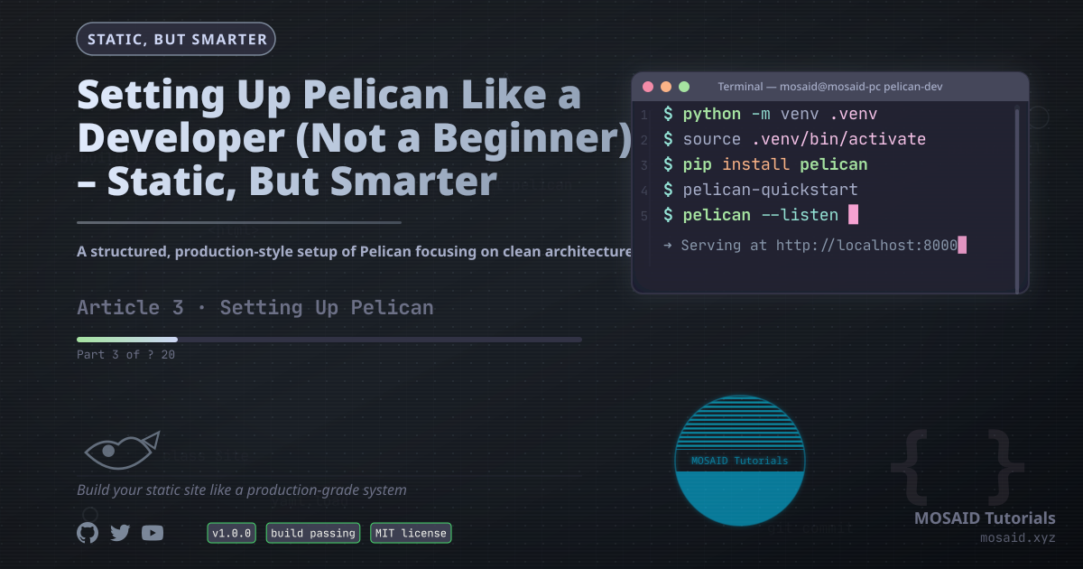 Pelican Article Design