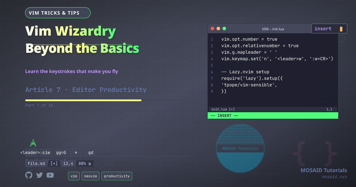 Vim Article Design
