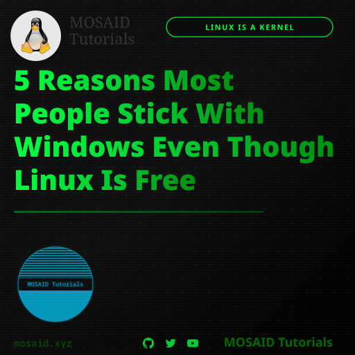 5 Reasons Most People Stick With Windows Even Though Linux Is Free thumbnail