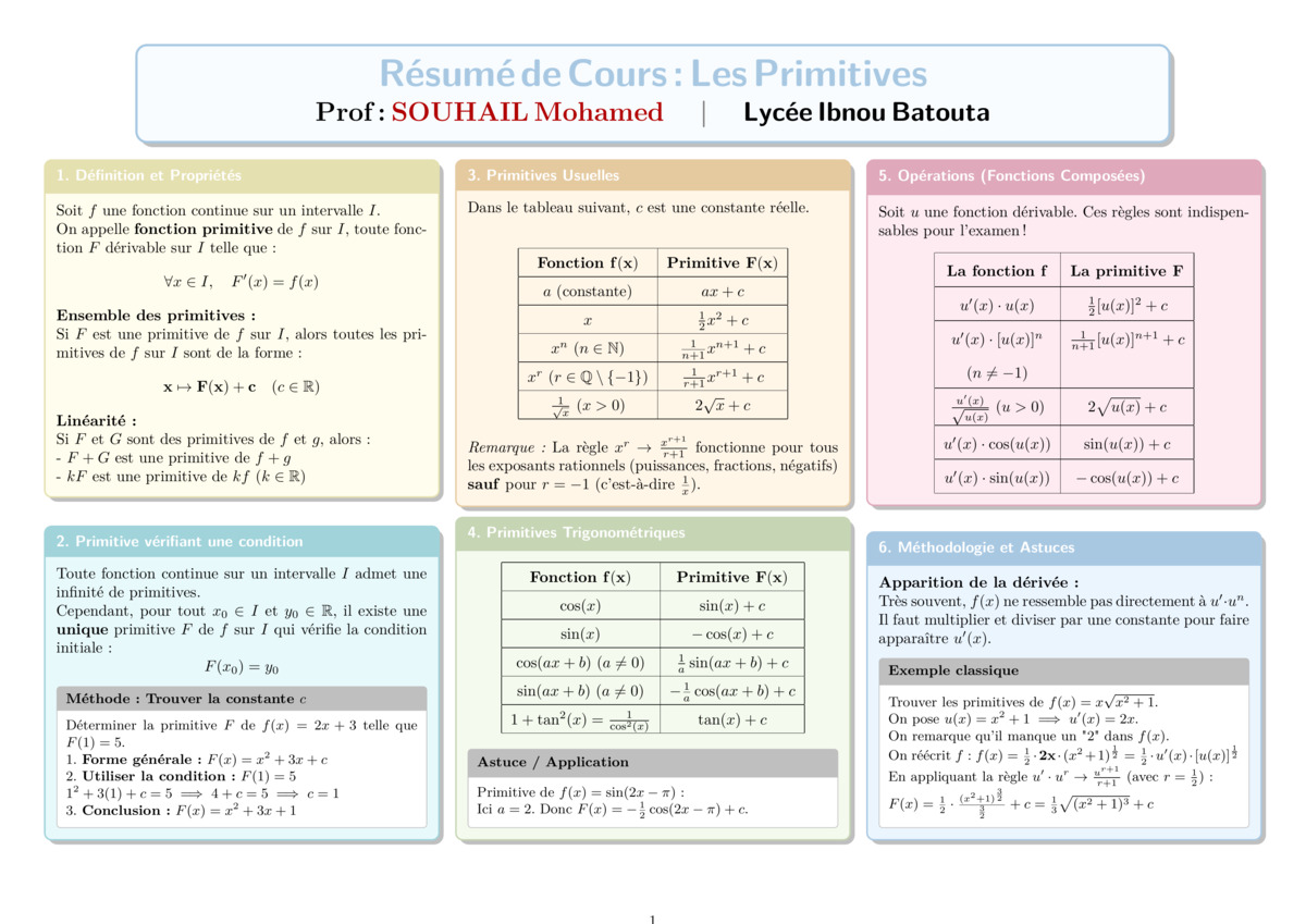maths Course for 2-bac-science PDF preview